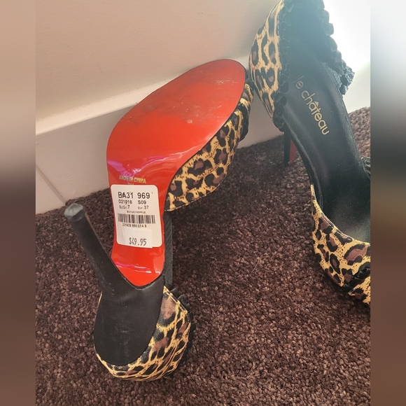 Animal Print High Heels - Picture 3 of 4